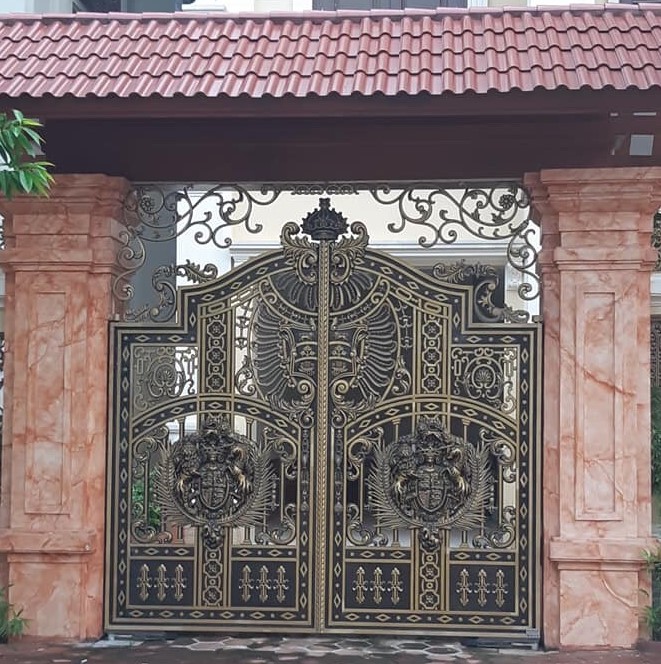 cổng nhôm đúc Hải Phòng