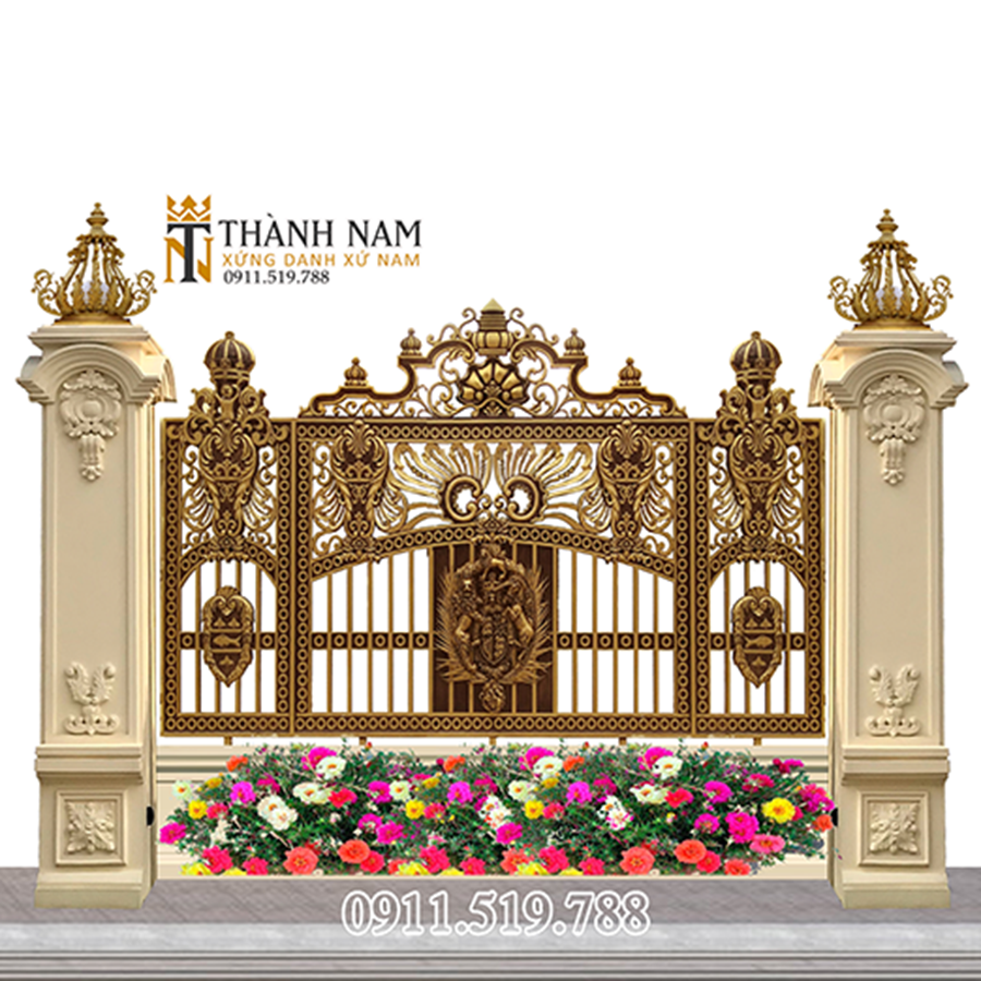 Hàng rào nhôm đúc - HR06 - Thành Nam