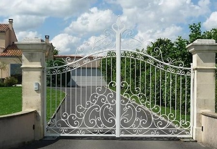 cổng nhà đẹp ở nông thôn 4
