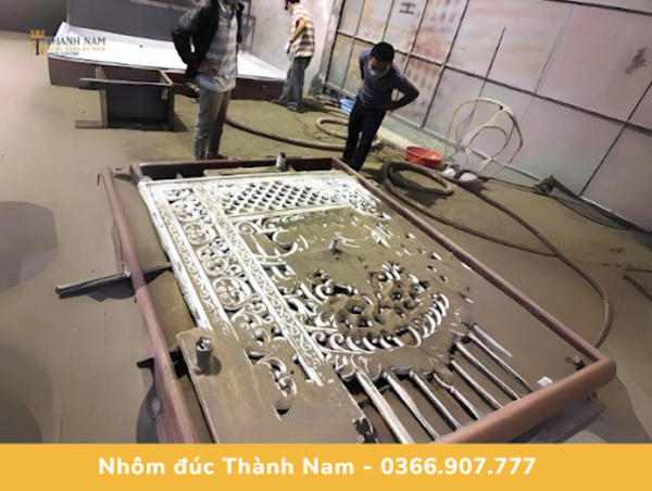 Phòng đúc sản phẩm.