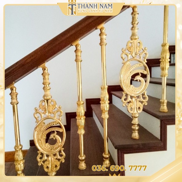 Kiểu con tiện thiết kế con công bố trí không quá dày, phù hợp cho không gian thiết kế theo phong cách tân cổ điển
