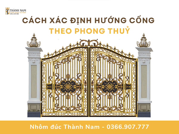 Phong thủy ngõ vào nhà và cách xác định hướng cổng chính