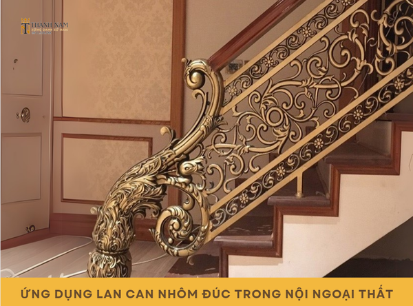 Ứng dụng lan can nhôm đúc trong xây dựng & thiết kế ngoại, nội thất