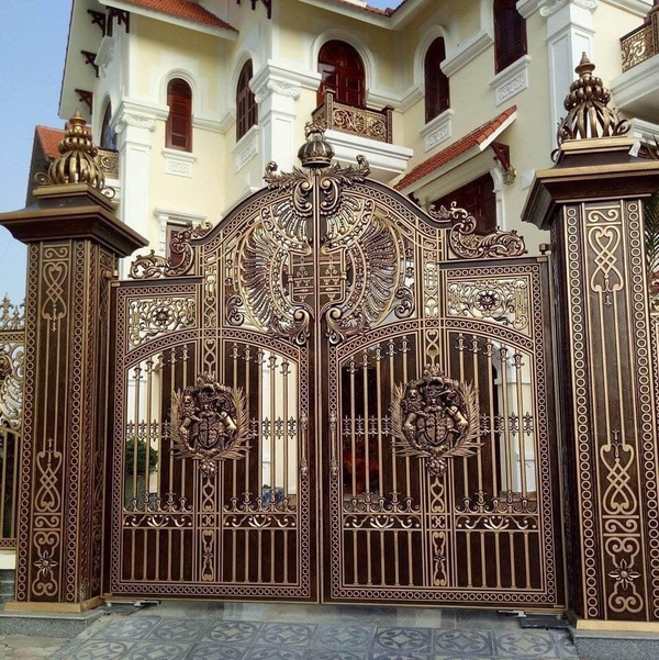 Mẫu phù điêu Buckingham được lựa chọn cho các công trình biệt thự